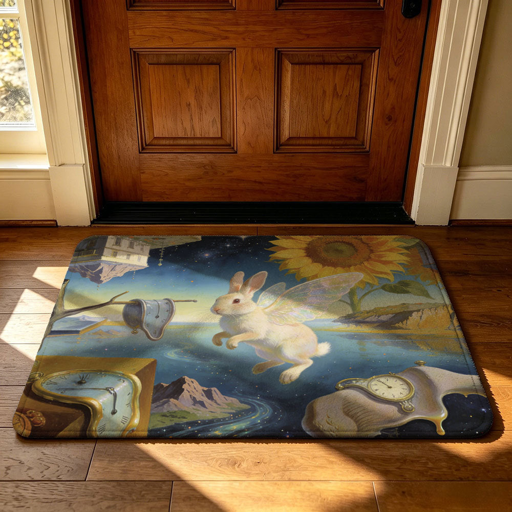 Playful Garden-Themed Area Mat | Thrascher