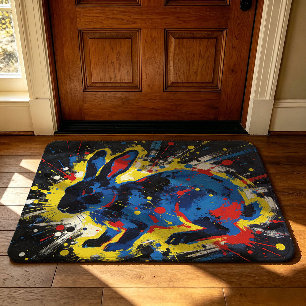 Playful Garden-Themed Area Mat | Thrascher