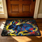 Playful Garden-Themed Area Mat | Thrascher