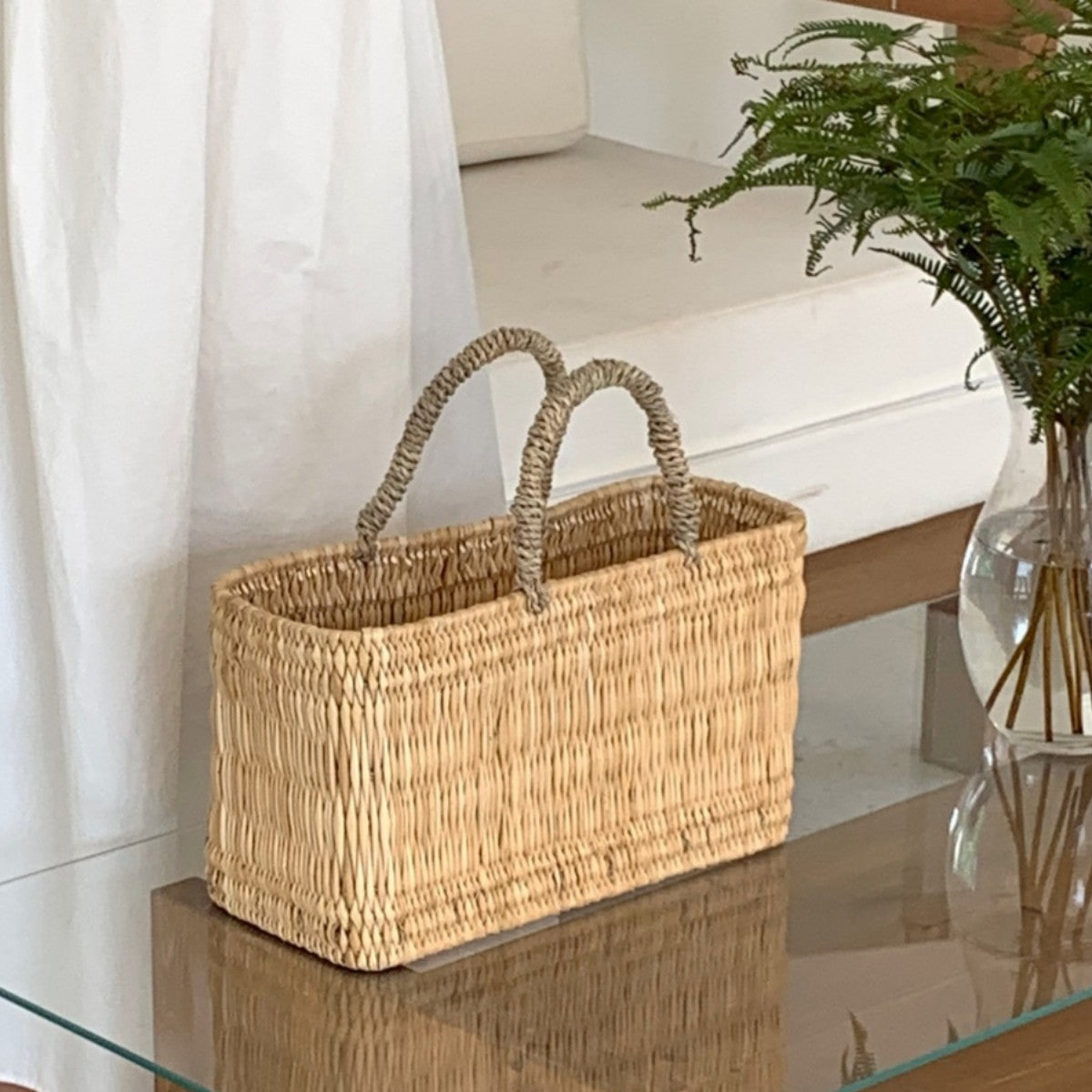 Playful Handwoven Shopping Bag | Thrascher