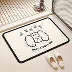 Playful Pet-Themed Absorbent Mat | Thrascher