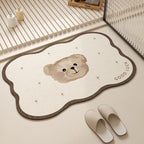 Playful Pet-Themed Absorbent Mat | Thrascher