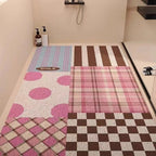 Playful Puppy-Themed Non-Slip Bathroom Mat | Thrascher