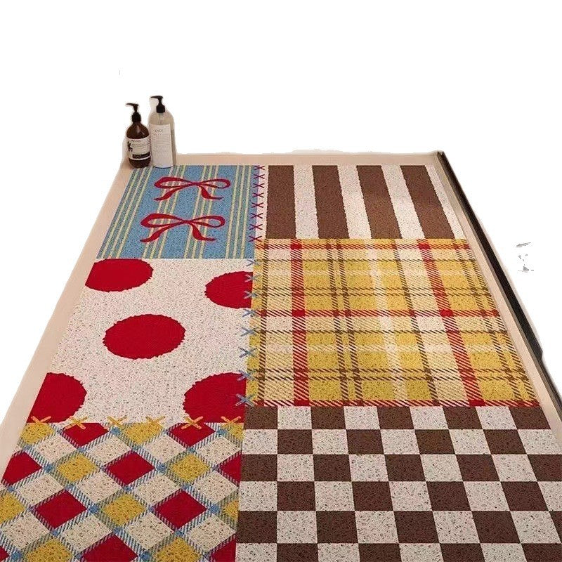 Playful Puppy-Themed Non-Slip Bathroom Mat | Thrascher