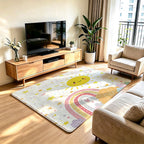 Playful Rainbow Area Rug | Thrascher