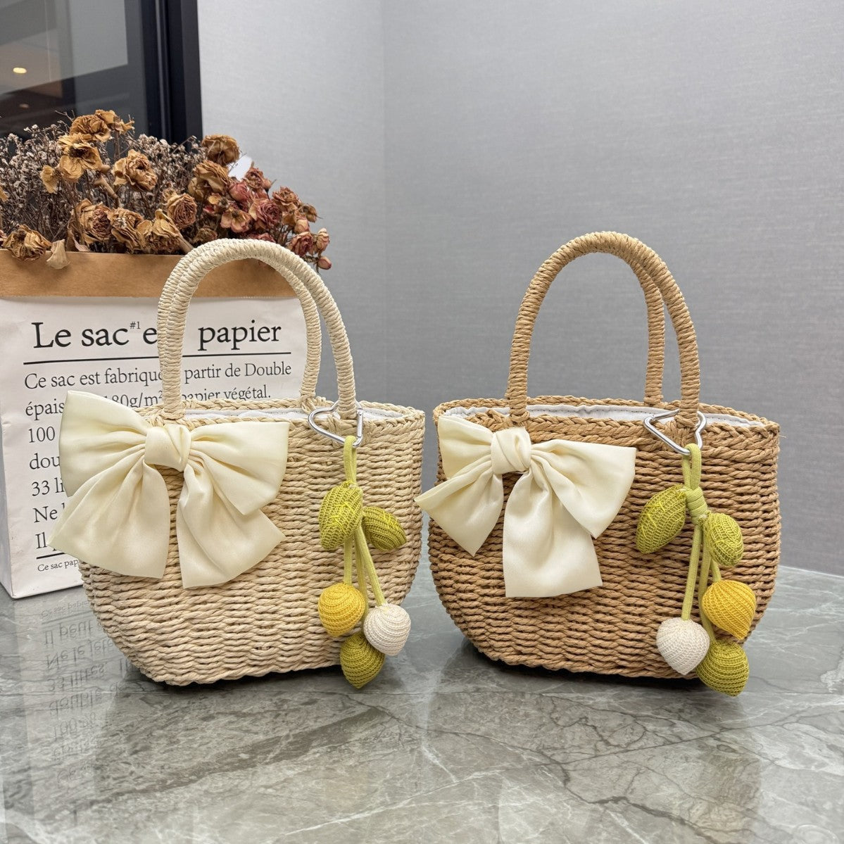 Playful Rattan Handbag | Thrascher