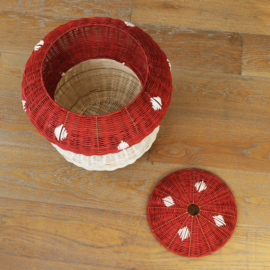 Playful Storage Stool in Mushroom Design | Thrascher