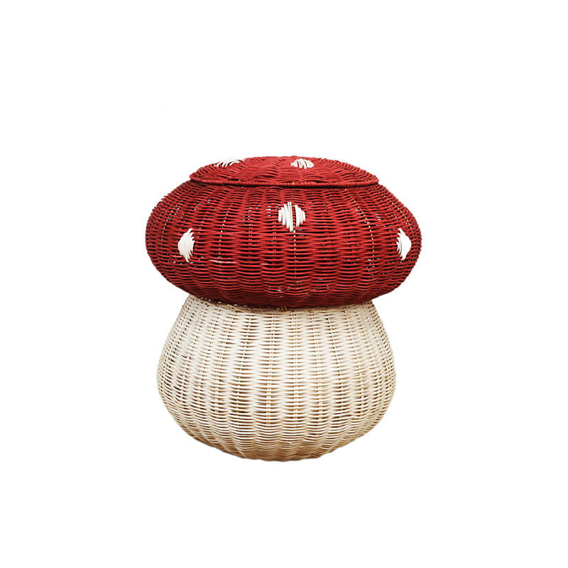 Playful Storage Stool in Mushroom Design | Thrascher