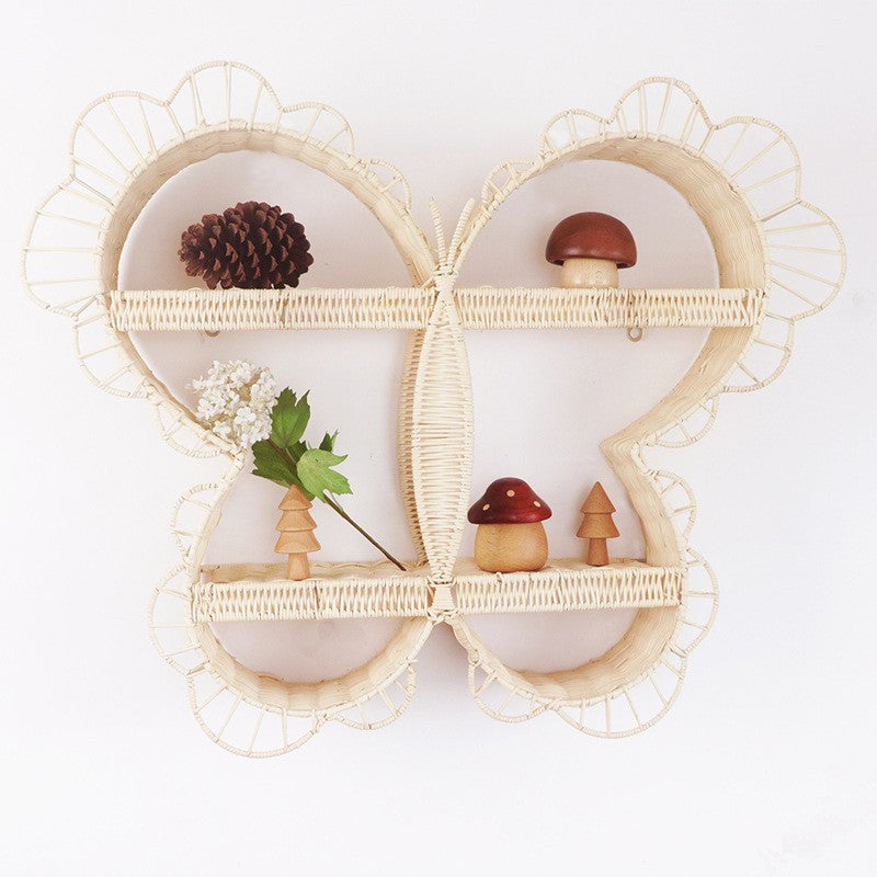 Playful Wall Shelf in Butterfly Design | Thrascher