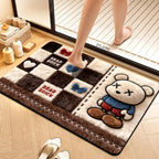 Plush Cartoon Themed Bath Mat Soft Textile Non Slip | Thrascher