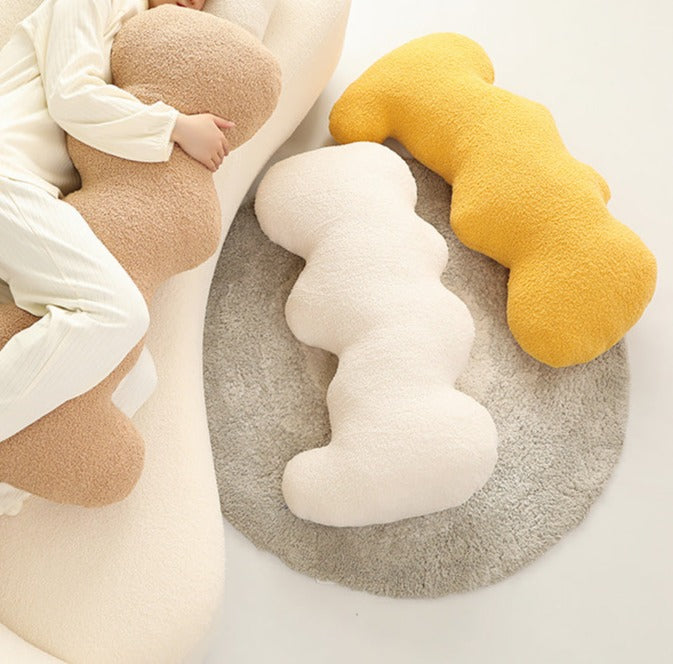 Plush Polyester Decorative Cushions in Multiple Shapes and Sizes, view 2
