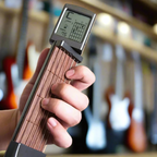 Pocket Guitar Trainer with Steel Strings, Adjustable Tension and 400+ Chords
