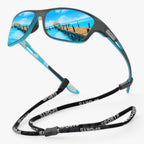 Polarized Sports Sunglasses with Scratch-Resistant Lenses