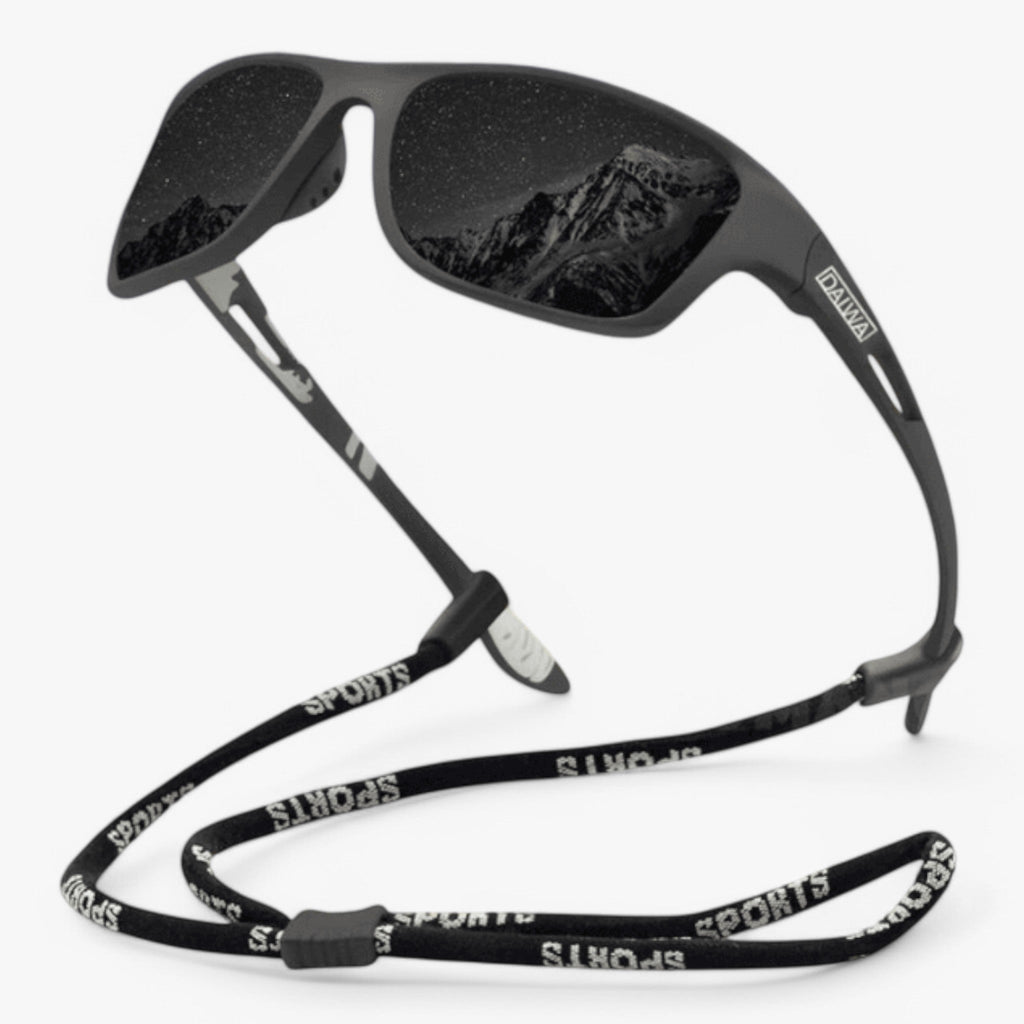 Polarized Sports Sunglasses with Scratch-Resistant Lenses