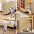 Polyester Cat Scratch Pad for Furniture, Customizable Sizes S–L, view 2
