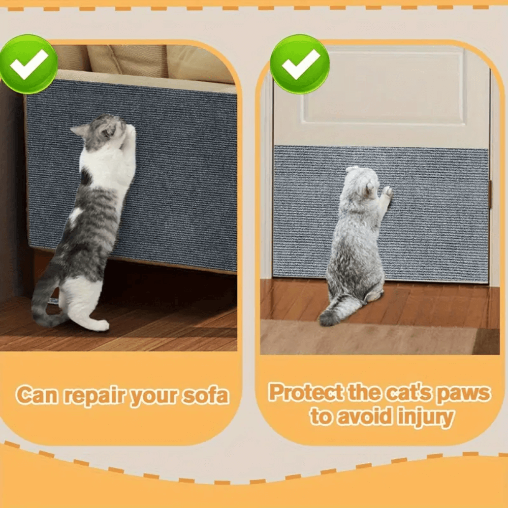 Polyester Cat Scratch Pad for Furniture, Customizable Sizes S–L, view 6