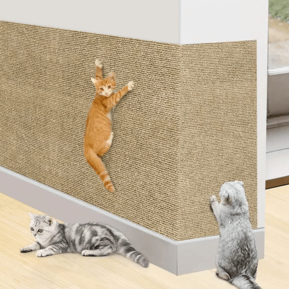 Polyester Cat Scratch Pad for Furniture, Customizable Sizes S–L