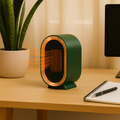 Portable Ceramic PTC Space Heater, 800–1200 W, Home & Office, view 10