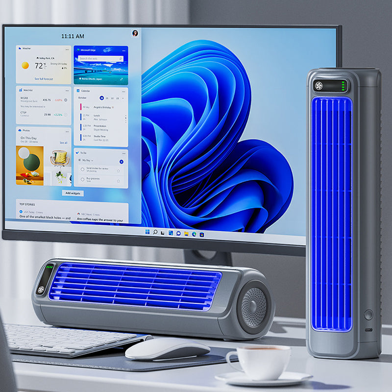 Portable Rechargeable Air Conditioner, 312 mm, 2000–4000 mAh, view 3