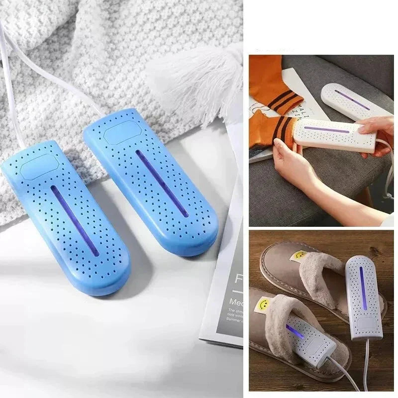 Portable Shoe Dryer and UV Lamp with Plug or USB Power