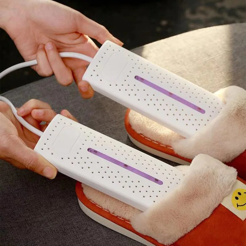 Portable Shoe Dryer and UV Lamp with Plug or USB Power