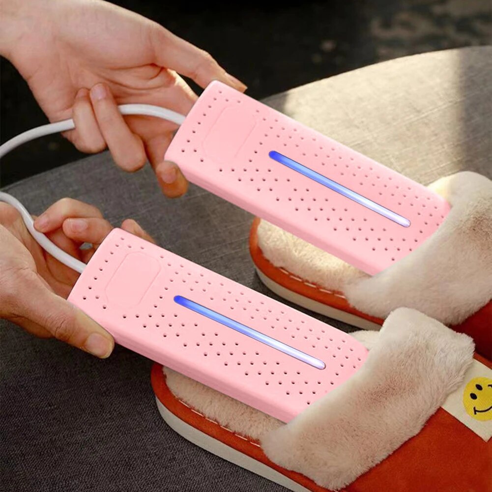 Portable Shoe Dryer and UV Lamp with Plug or USB Power