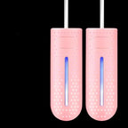 Portable Shoe Dryer and UV Lamp with Plug or USB Power
