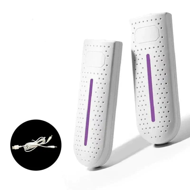 Portable Shoe Dryer and UV Lamp with Plug or USB Power