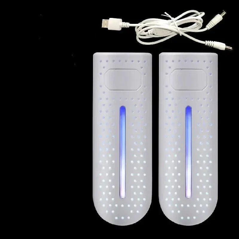 Portable Shoe Dryer and UV Lamp with Plug or USB Power