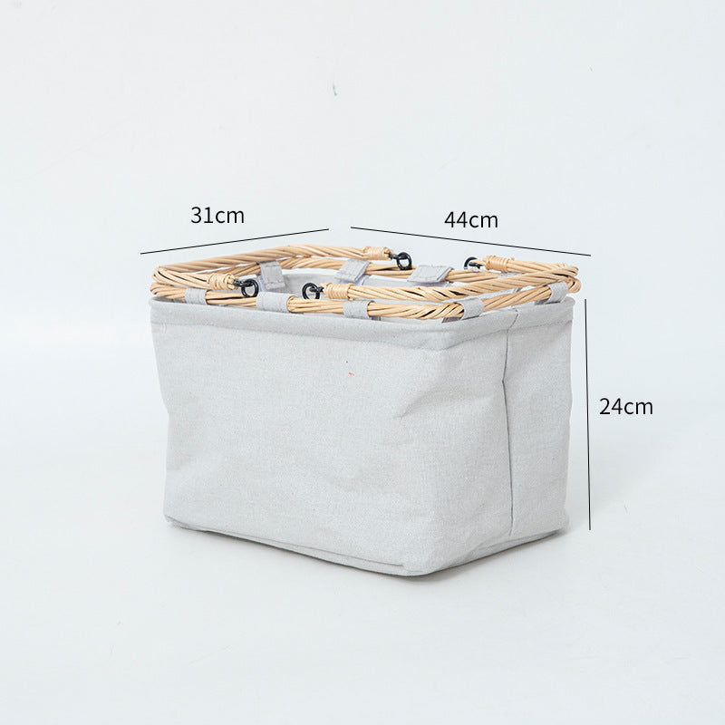 Practical Basket with Zipper and Sturdy Design | Thrascher