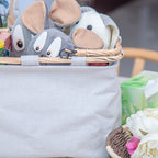 Practical Basket with Zipper and Sturdy Design | Thrascher