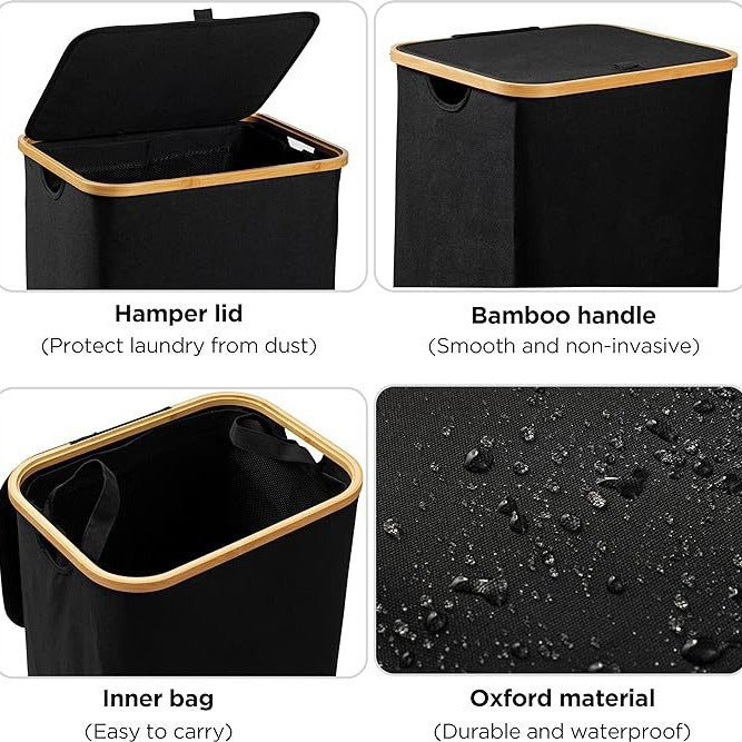 Practical Laundry Basket with Lid Lidded | Thrascher
