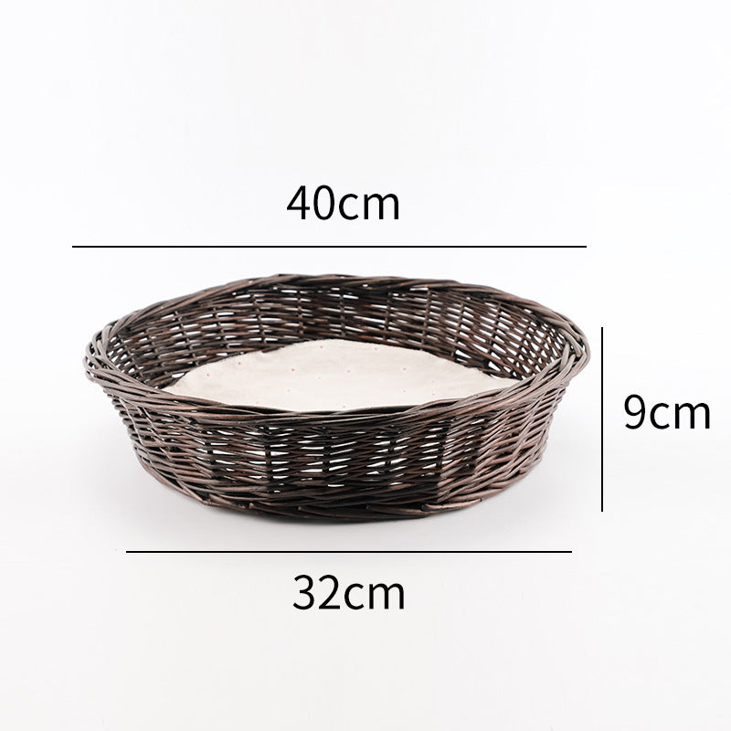 Practical Storage Basket Brown Nature | Thrascher
