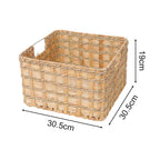 Practical Storage Basket made of Natural Materials Handwoven | Thrascher
