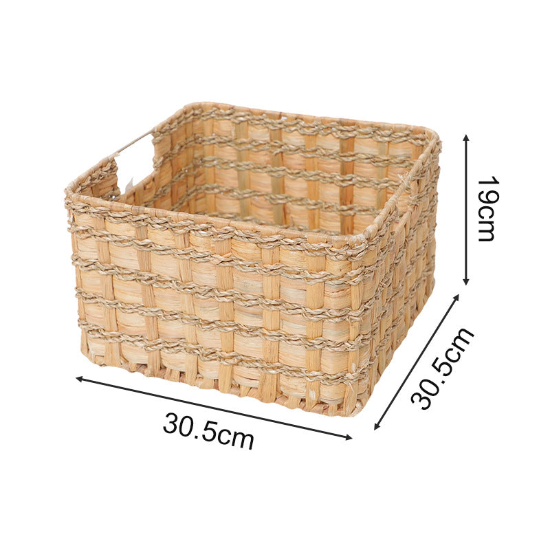 Practical Storage Basket made of Natural Materials Handwoven | Thrascher