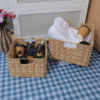 Practical Storage Basket made of Natural Materials Handwoven | Thrascher