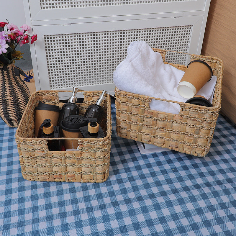 Practical Storage Basket made of Natural Materials Handwoven | Thrascher