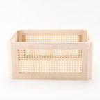 Practical Storage Basket made of Wood | Thrascher