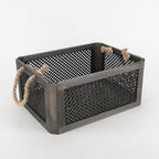 Practical Storage Basket made of Wood | Thrascher