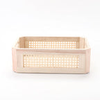 Practical Storage Basket made of Wood | Thrascher