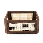 Practical Storage Basket made of Wood | Thrascher