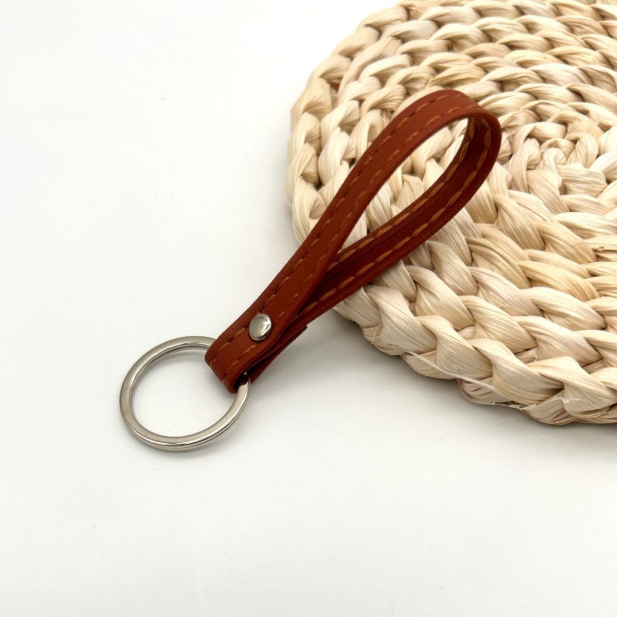 Premium Leather Keychain Holder | Thrascher