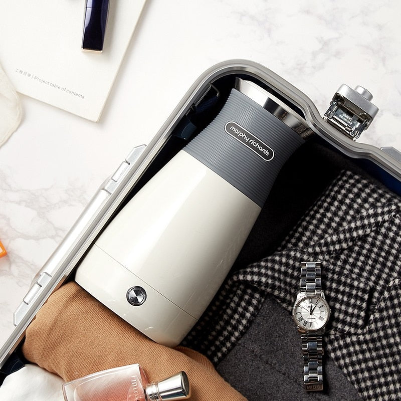Portable Electric Travel Kettle, Stainless Steel, 700W, 220V