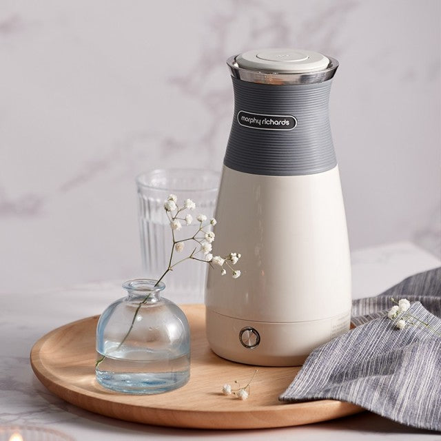 Portable Electric Travel Kettle, Stainless Steel, 700W, 220V