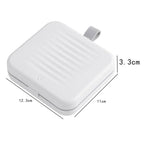 Portable Sewing Kit with PP Case, Magnetic Needle Holder, 12.3 × 11 × 3.3 cm