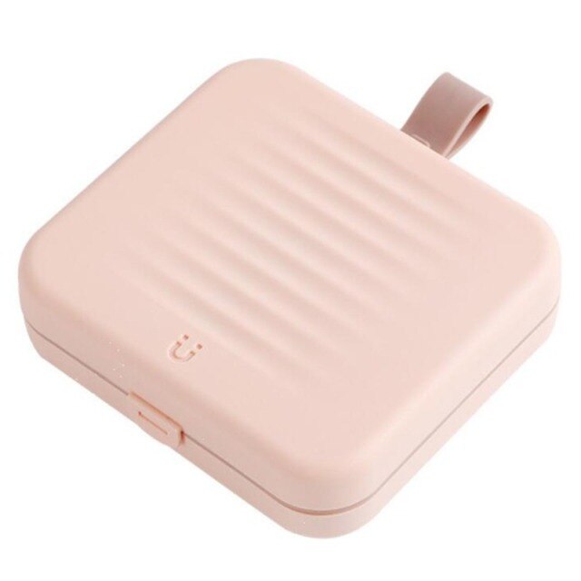 Portable Sewing Kit with PP Case, Magnetic Needle Holder, 12.3 × 11 × 3.3 cm