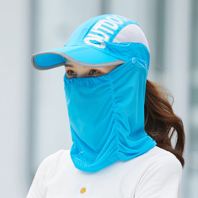 Outdoor Cotton-Polyester Baseball Cap with Adjustable Strap