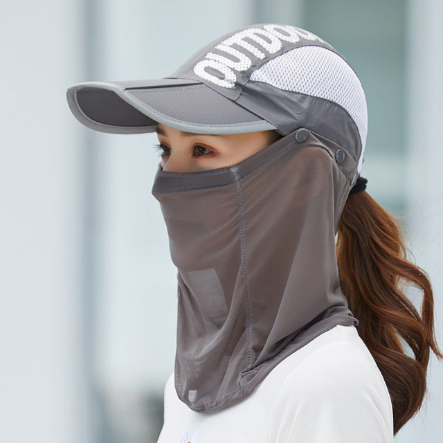 Outdoor Cotton-Polyester Baseball Cap with Adjustable Strap