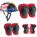 Protective Knee and Elbow Pad Set for Skating and Biking Activities, view 17