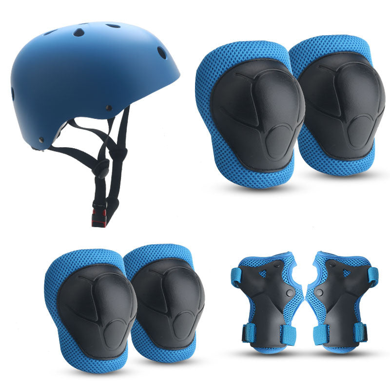 Protective Knee and Elbow Pad Set for Skating and Biking Activities